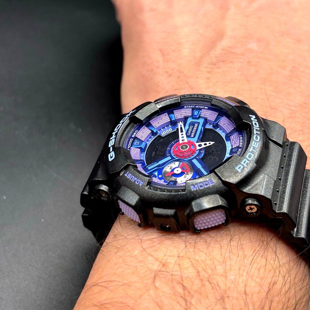 Casio G-Shock GMAS110HC-1A Unisex Analog Digital 200M Watch NIBWT - Picture 10 of 17